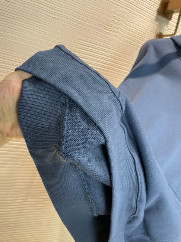 Close-up of Balenciaga designer clothing craftsmanship