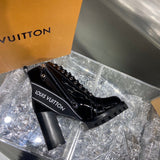 Louis Vuitton White Bow-Detail Flats - Sole Detail View