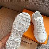 Louis Vuitton Tan Pointed-Toe Flats - Sole Detail View