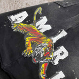 Amiri luxury t-shirt detail shot