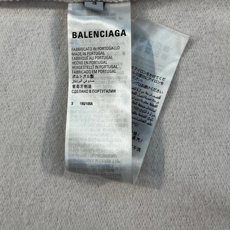 Close-up of Balenciaga designer clothing craftsmanship