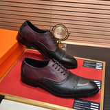 Hermès Red Pointed-Toe Flats - Angled View