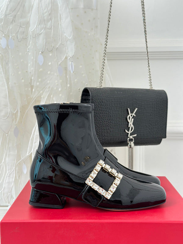 Roger Vivier luxury shoes detail shot