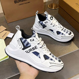 Burberry White Low-Top Sneakers - Lifestyle Styling Shot