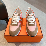 Hermès Black Pointed-Toe Flats - Angled View