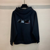 Close-up of Balenciaga designer clothing craftsmanship