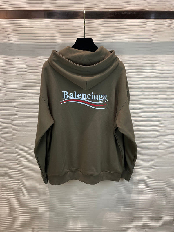 Close-up of Balenciaga designer clothing craftsmanship