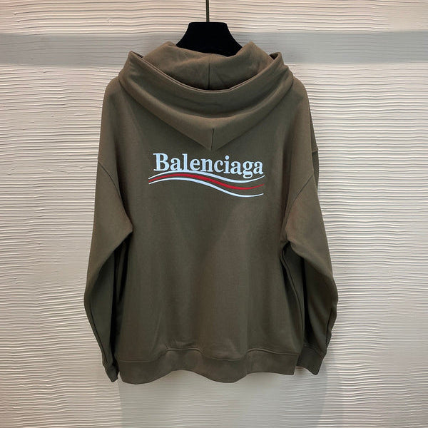 Close-up of Balenciaga designer clothing craftsmanship