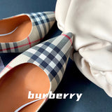 Burberry shoes Style 345 - top view showing design