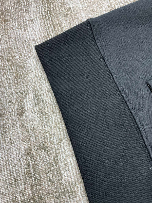 Close-up of Amiri hoodie craftsmanship