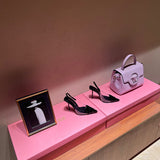Close-up detail view of Saint Laurent luxury piece style No.098