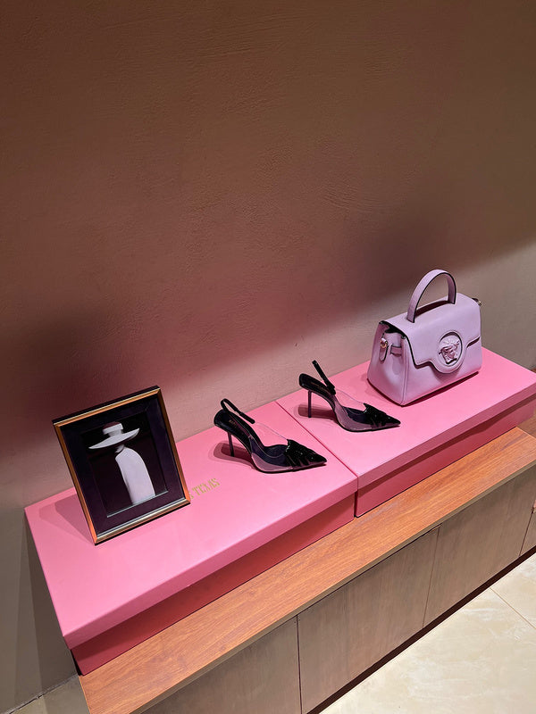 Saint Laurent shoes front view designer style