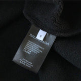 Close-up of Balenciaga designer clothing craftsmanship