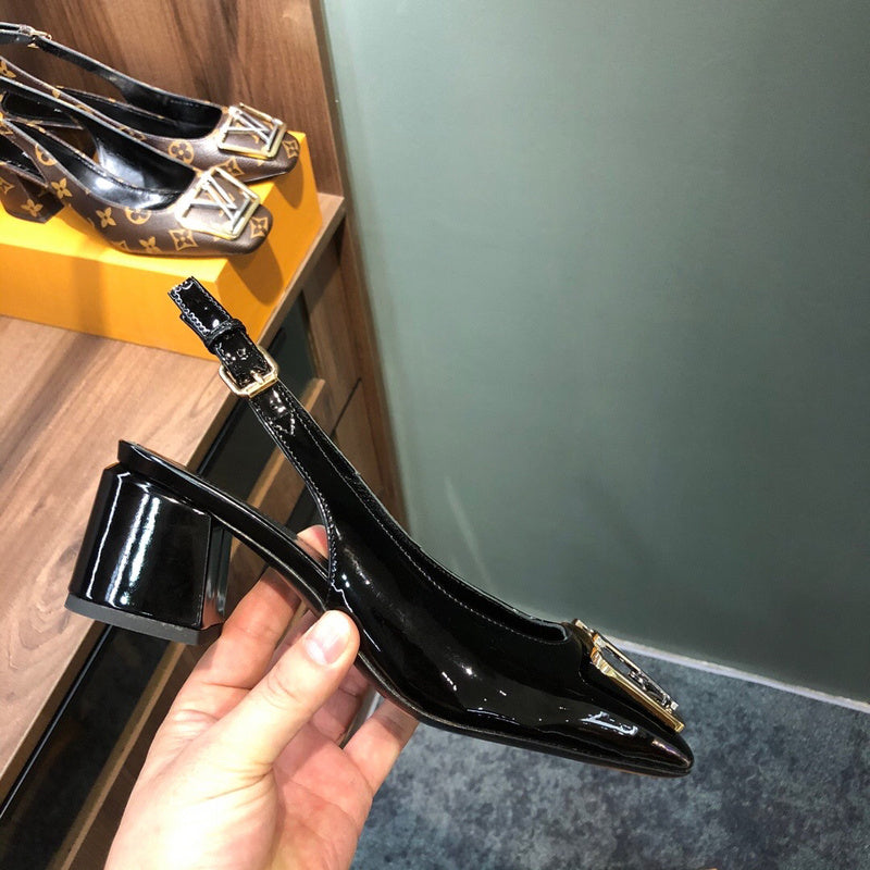Louis Vuitton designer shoes full view