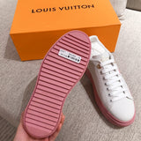 Close-up of Louis Vuitton shoes craftsmanship