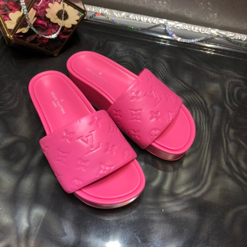 Louis Vuitton shoes Style 245 - back heel detail