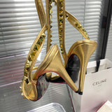 Valentino Garavani shoes front view designer style