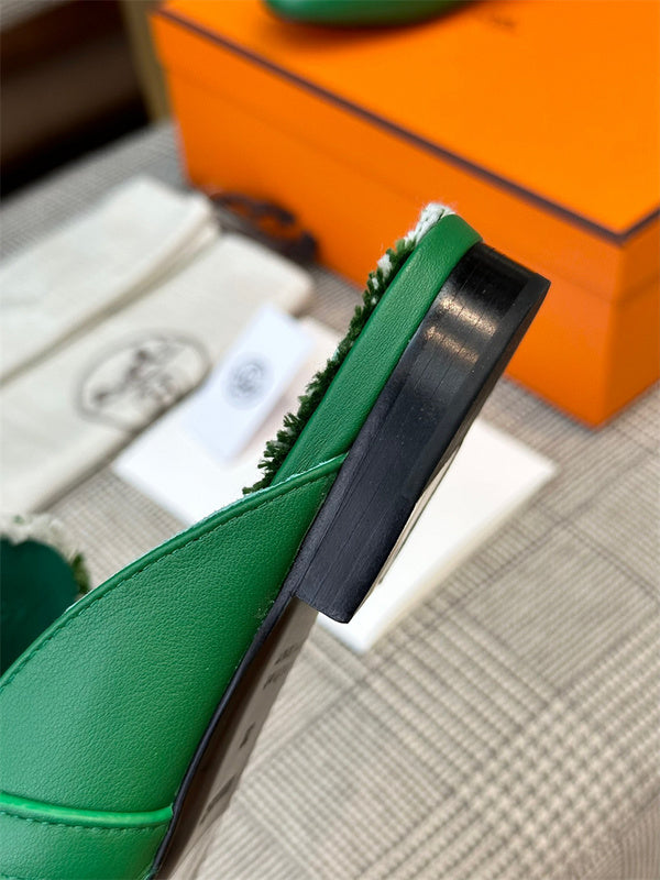 Hermes shoes Style 210 - angled studio shot