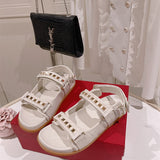 Valentino Garavani designer shoes full view