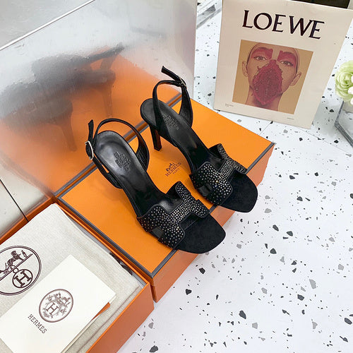 Hermes sandals Style 139 - texture and material detail