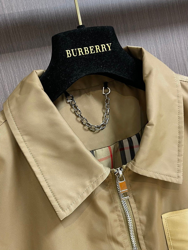 Burberry luxury designer clothing detail shot
