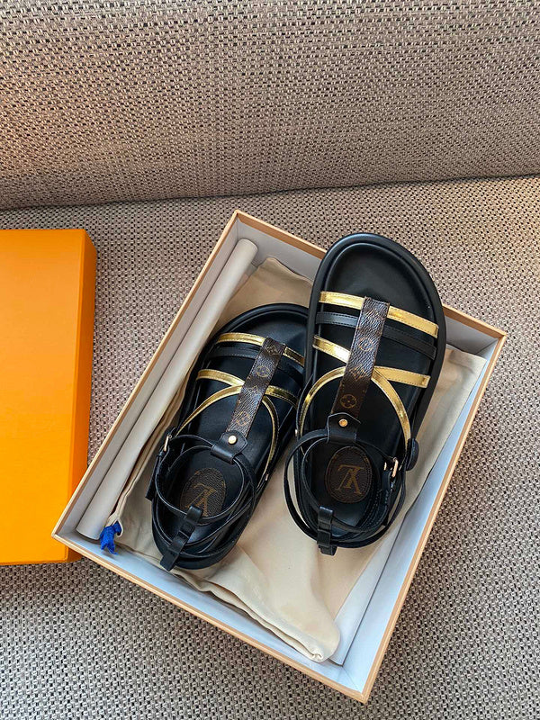 Louis Vuitton shoes Style 392 - angled studio shot