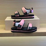 Louis Vuitton shoes Style 258 - front view, statement logo accent