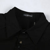Balenciaga luxury t-shirt detail shot