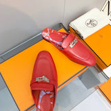 Hermes sandals Style 172 - angled studio shot
