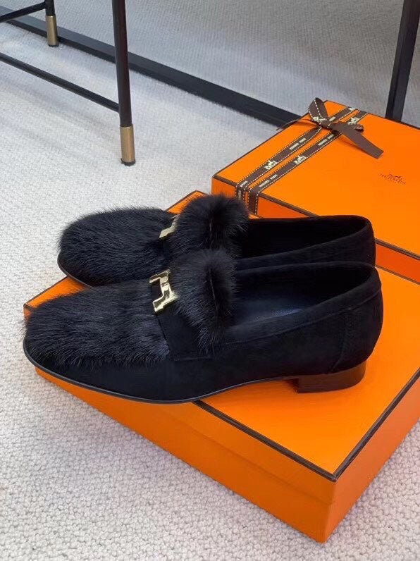 Hermès White Chelsea Boots - Side Profile View
