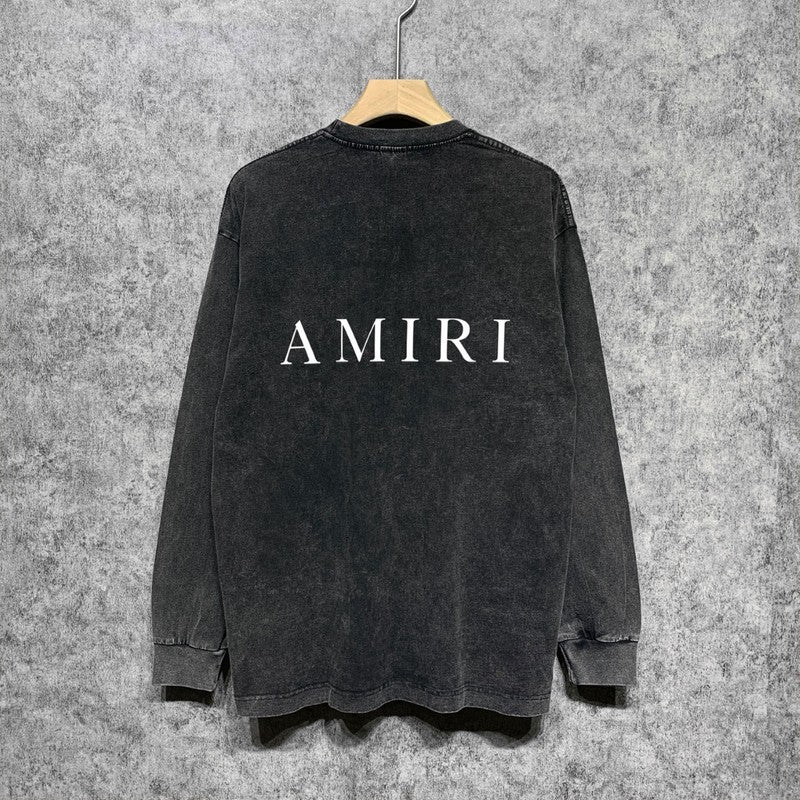 Amiri hoodie front view designer style