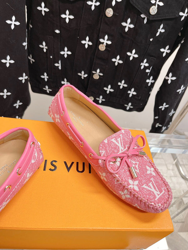 Louis Vuitton Camel Low-Top Sneakers - Lifestyle Styling Shot
