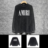 Amiri luxury hoodie detail shot