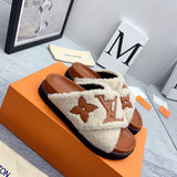 Louis Vuitton shoes Style 344 - close-up of iconic logo design