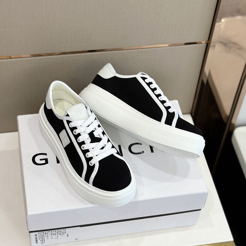 Givenchy Black Chelsea Boots - Angled View