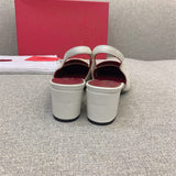 Close-up of Valentino Garavani shoes craftsmanship