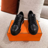 Hermes shoes Style 393 - texture and material detail