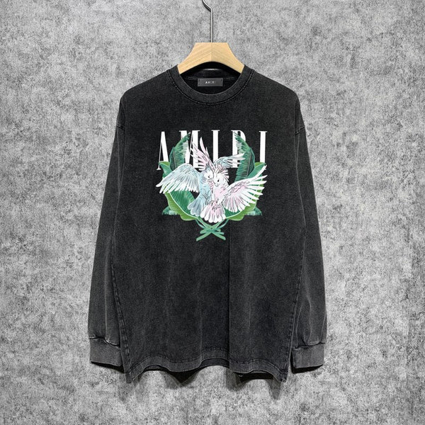 Amiri designer hoodie full view