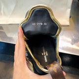Louis Vuitton designer shoes full view