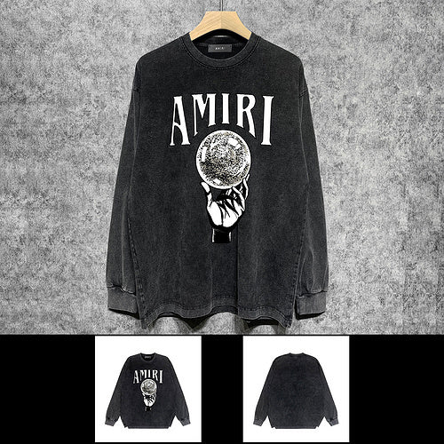 Amiri luxury hoodie detail shot