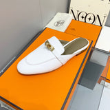 Hermès Tan Crisscross Strap Sandals - Lifestyle Styling Shot