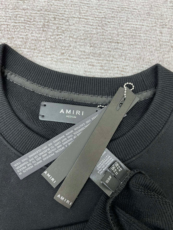 Amiri hoodie front view designer style