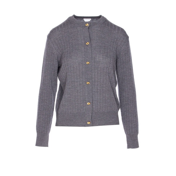 Bottega Veneta cardigans luxury designer piece front view