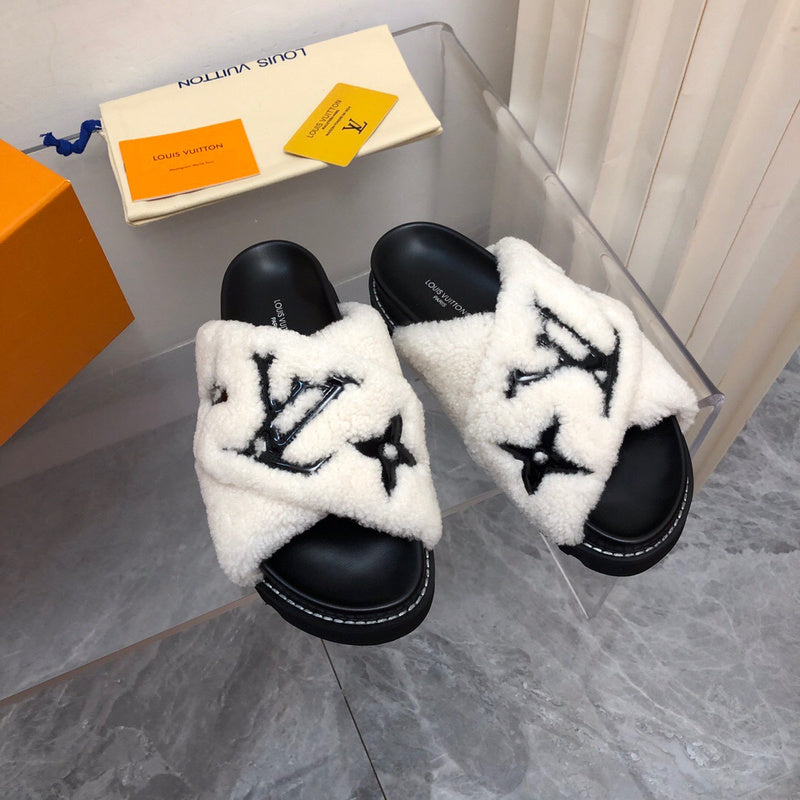 Louis Vuitton Chocolate Brown High-Top Sneakers - Lifestyle Styling Shot