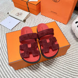 Hermes sandals Style 208 - side profile detail
