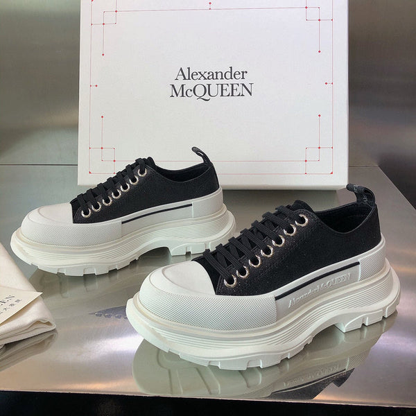 Alexander McQueen shoes Style 312 - close-up of iconic logo design