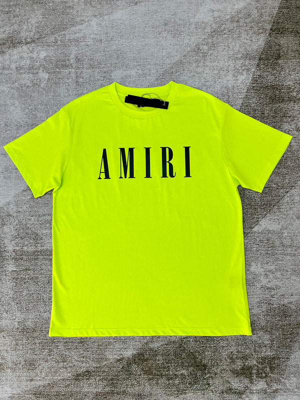 Close-up of Amiri t-shirt craftsmanship