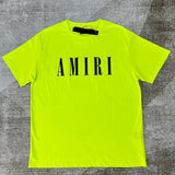 Close-up of Amiri t-shirt craftsmanship