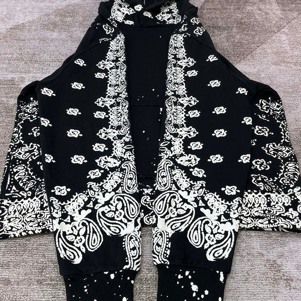 Amiri designer hoodie full view