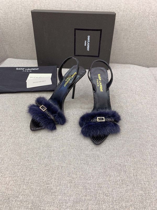 Saint Laurent shoes front view designer style